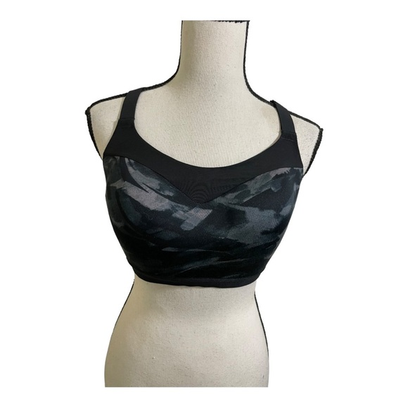 Victoria's Secret 36d Black On Point Incredible Sports Bra adjustable straps - Picture 6 of 8